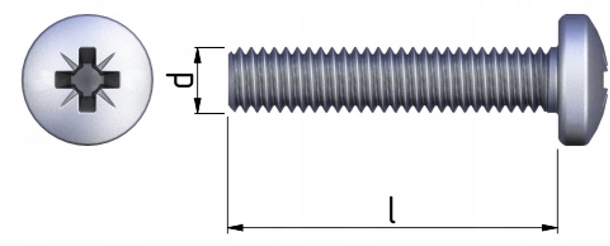 Cilinderschroeven M3x25 DIN 7985 Verzinkt 140 Stuks