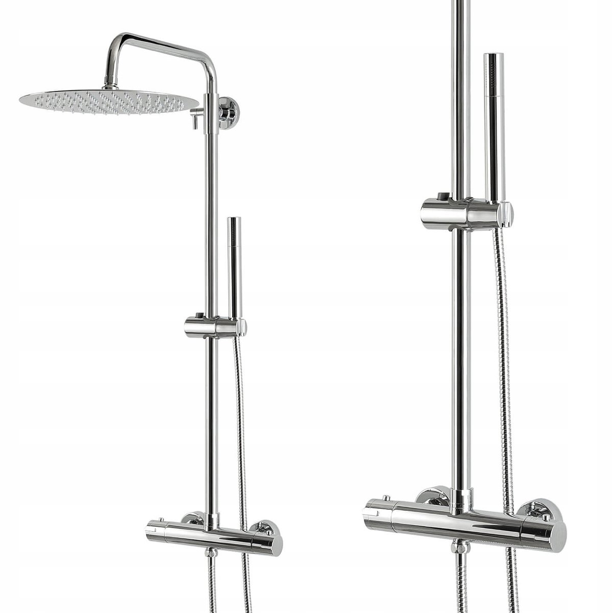 Douchekolom INEA ZN0133 met Thermostaatkraan en 30cm Rainshower