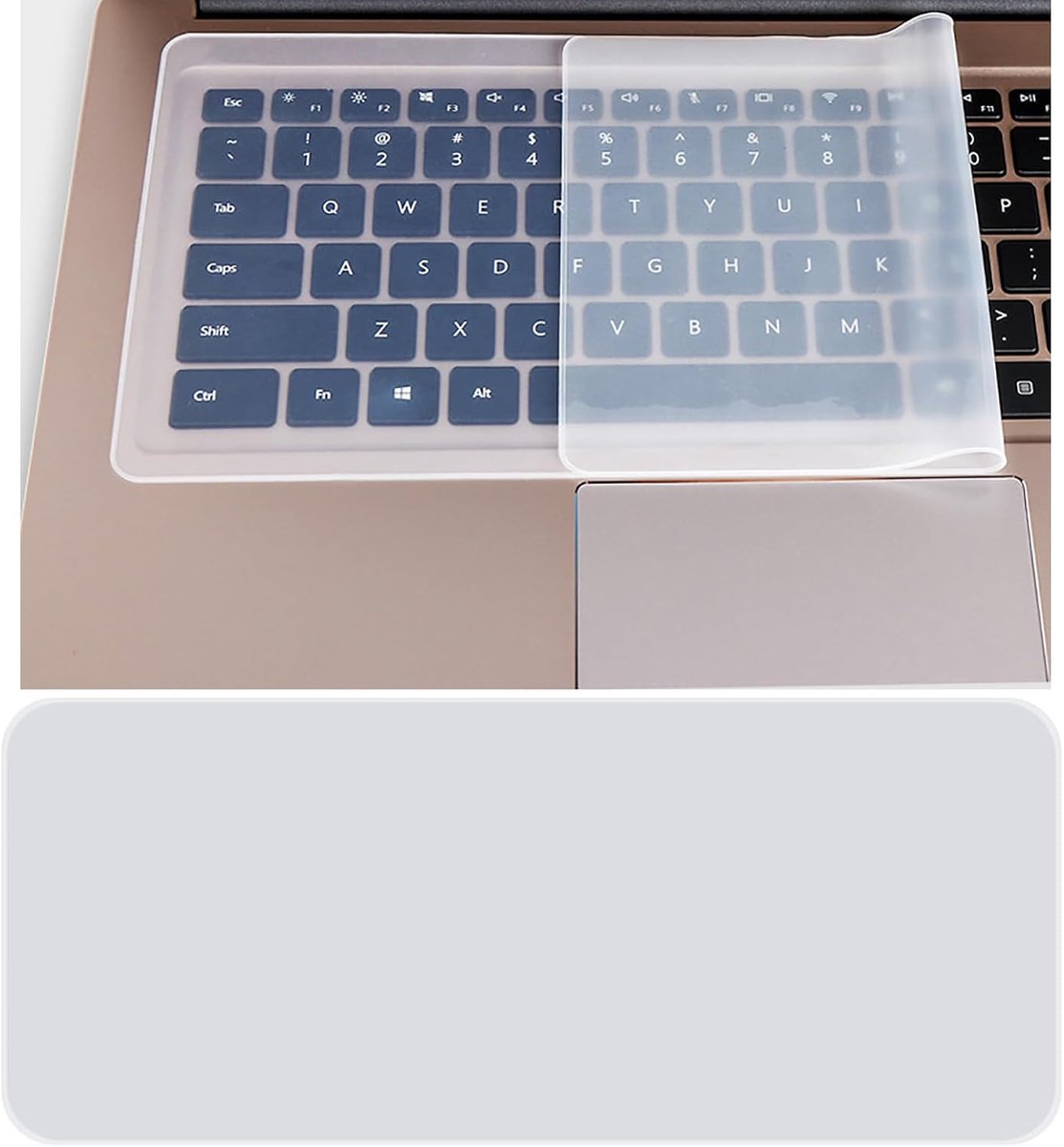 Laptop toetsenbord beschermhoes - universeel - extra bescherming - voorkomt vuil en krassen - ShopVlot