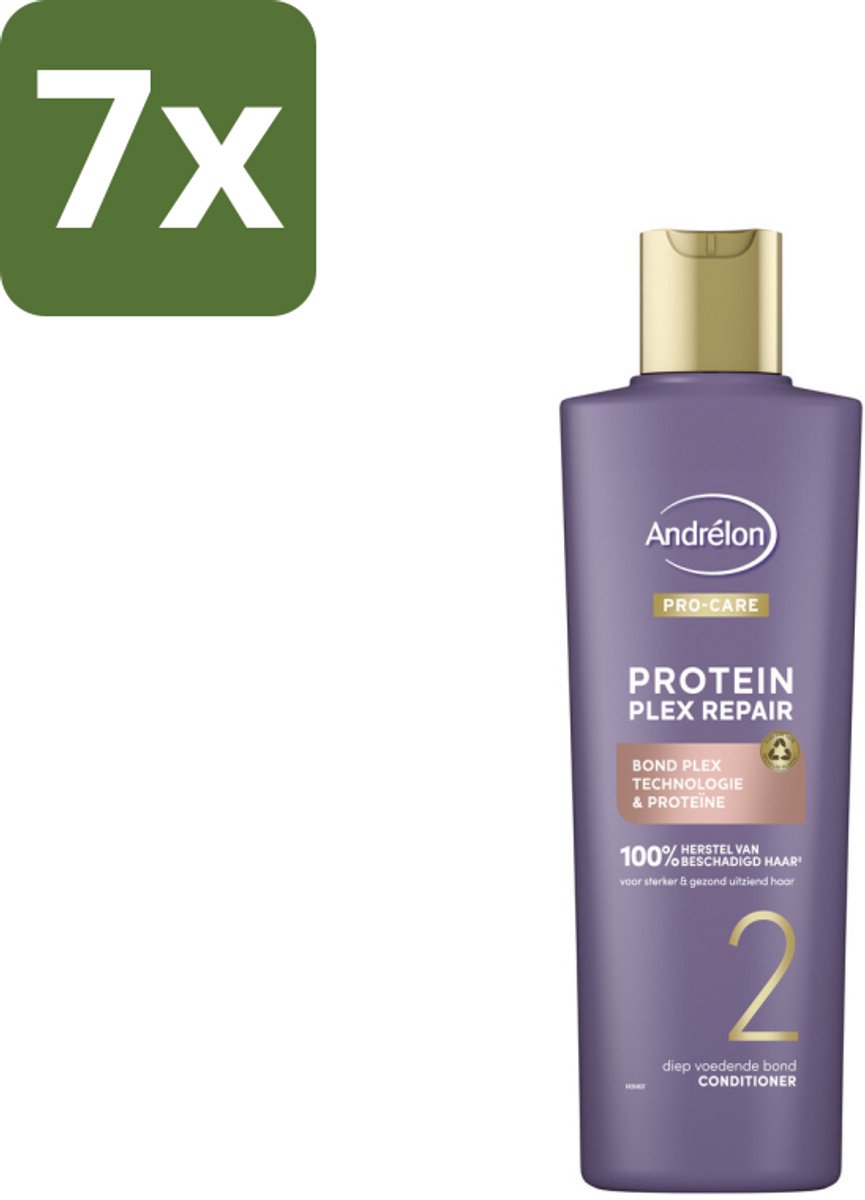 Andrélon – Conditioner – Pro Care Protein Plex Repair – 250 ml - Bulkverpakking - 7 stuks
