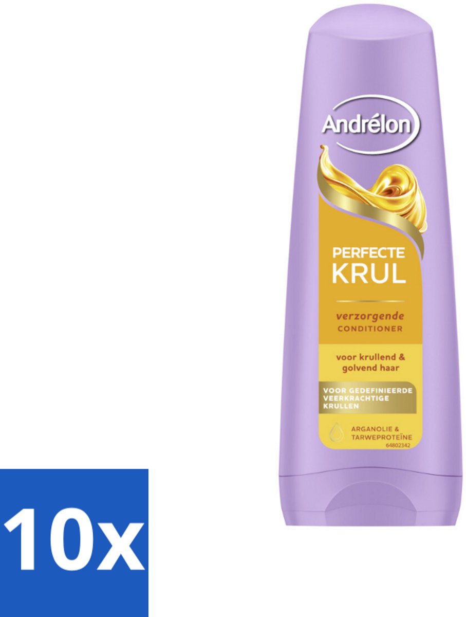 Andrélon – Conditioner – Perfecte Krul – 200 ml - Bulkverpakking - 10 stuks