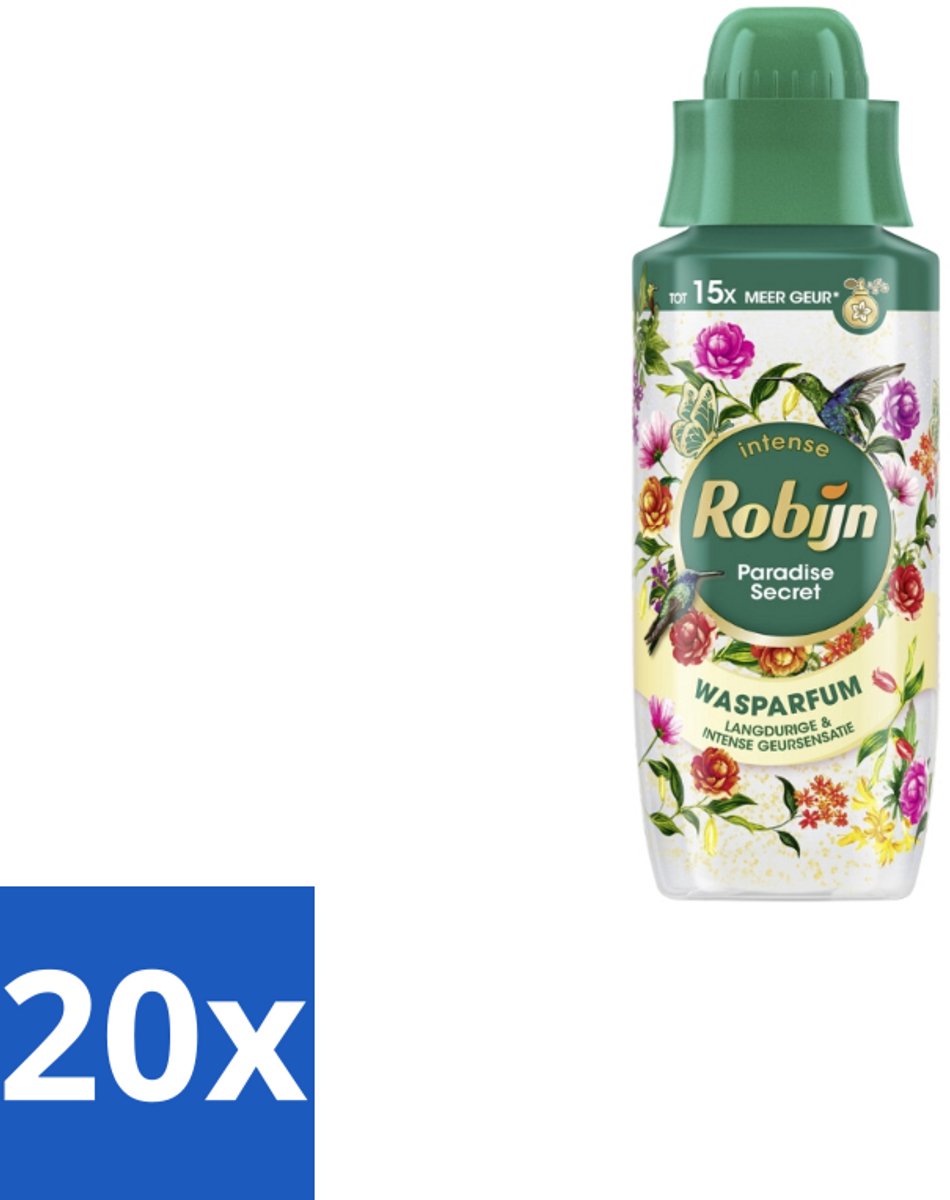 Robijn - Paradise Secret - Wasparfum - 342 ml - Bulkverpakking - 20 stuks