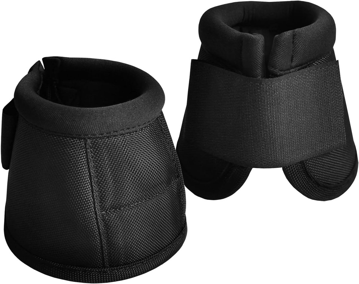 Hoefklokken Set van 2 - Schokabsorberend - Neopreen - Effectieve balbescherming voor training - ShopVlot