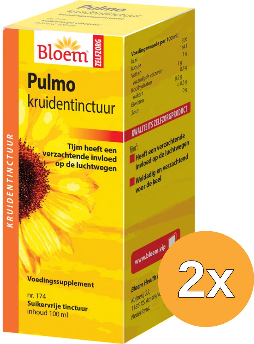 2x Bloem Pulmo (100 ml)