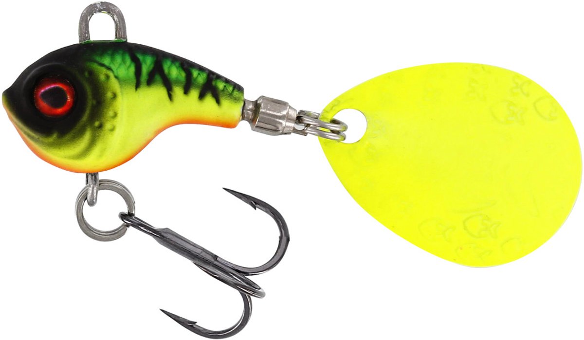 Westin Dropbite Tungsten Spin Tail Jig Firetiger 7gr (1.6cm)