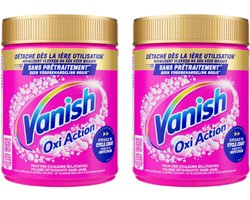 Vanish Oxi Action Vlekverwijderaar Poeder Color – 2x 960 g – 1,92 kg – Voordeelverpakking