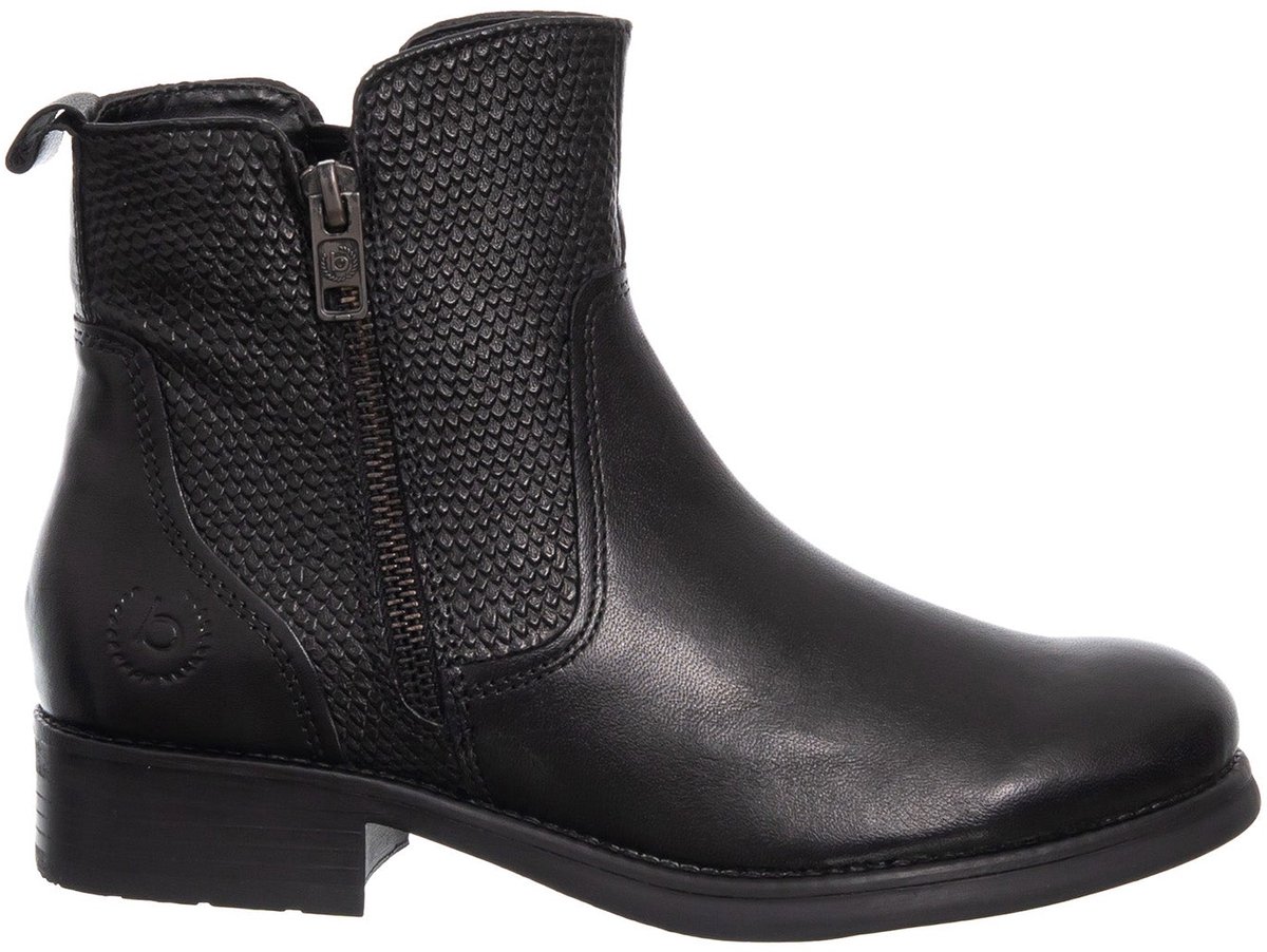 Bugatti dameslaarzen natuurlijk leer Stiefelette 37 Zwart