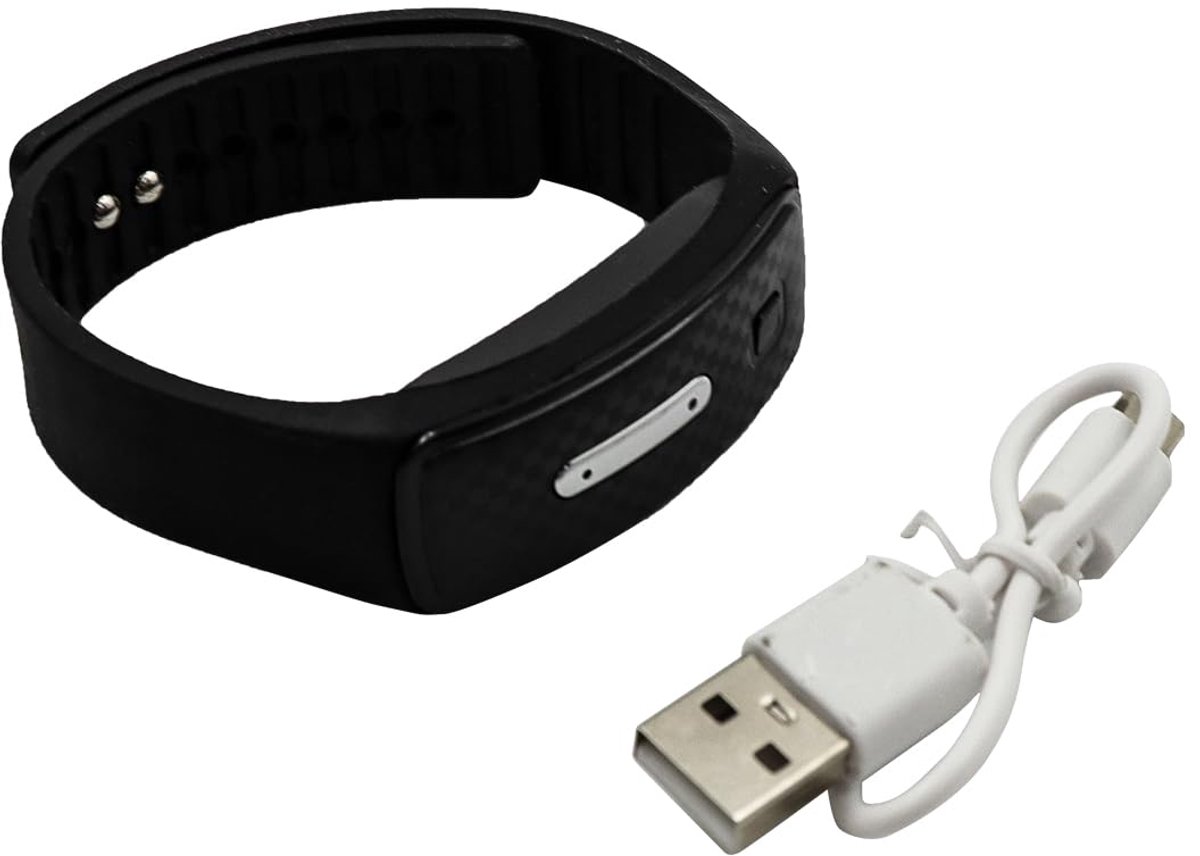 ieron Ultrasone muggenbeschermingsmanchet, elektronische ultrasone klok, anti-muggenarmband voor buiten, ultrasone - ShopVlot