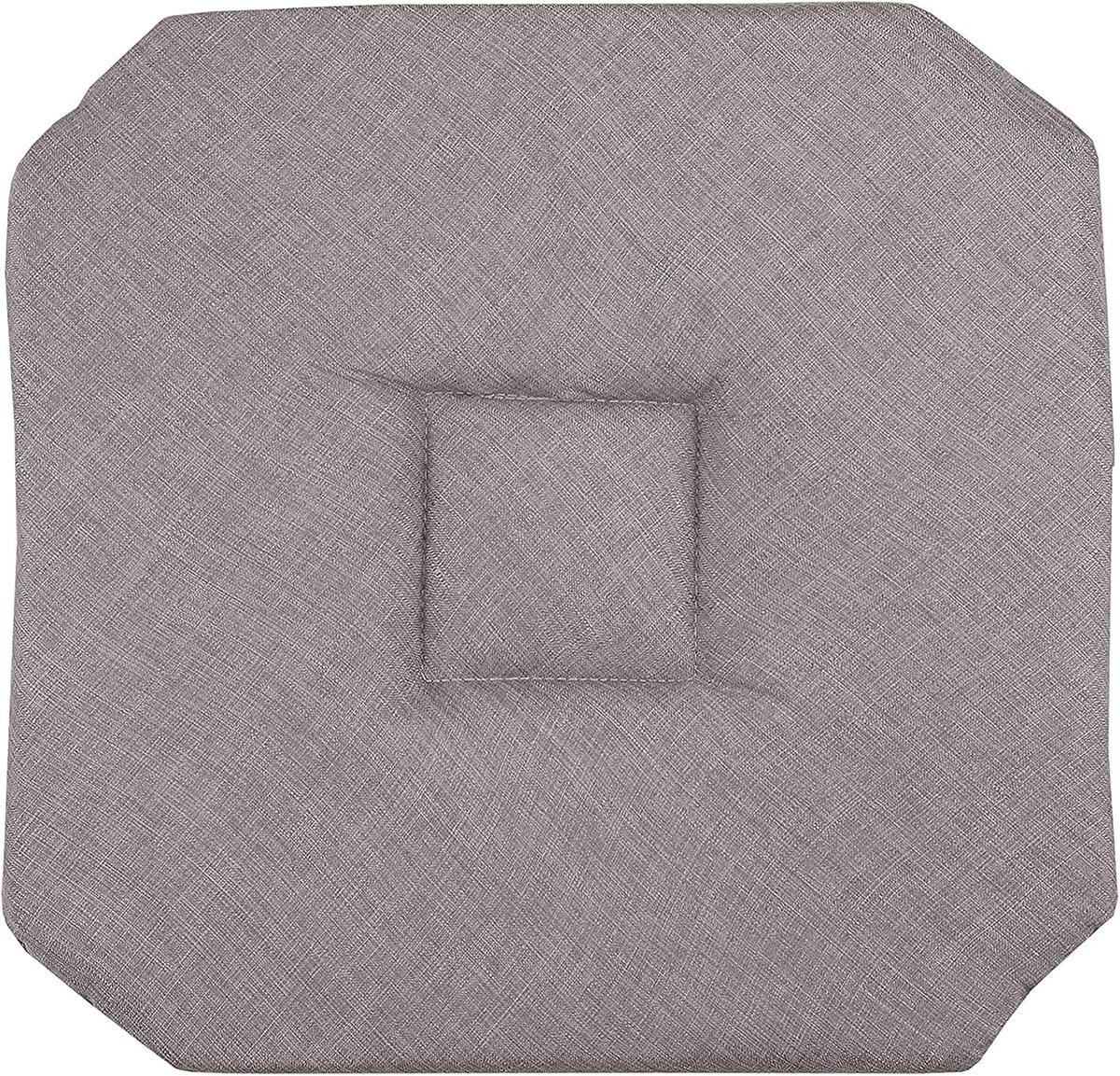STOF Bea Stoelkussen - 40 x 40 cm - 100% Polyester - Taupe