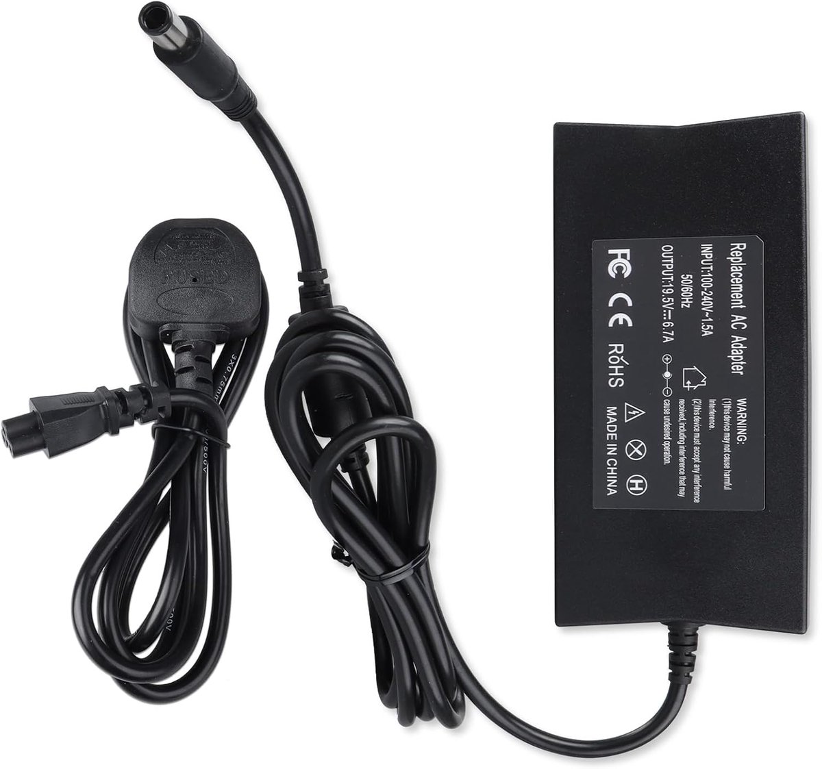 Laptopoplader 130W - Voor MXJFYY XPS 14/15/17 - 7.4 x 5 mm aansluiting - Betrouwbare en snelle verbinding - ShopVlot