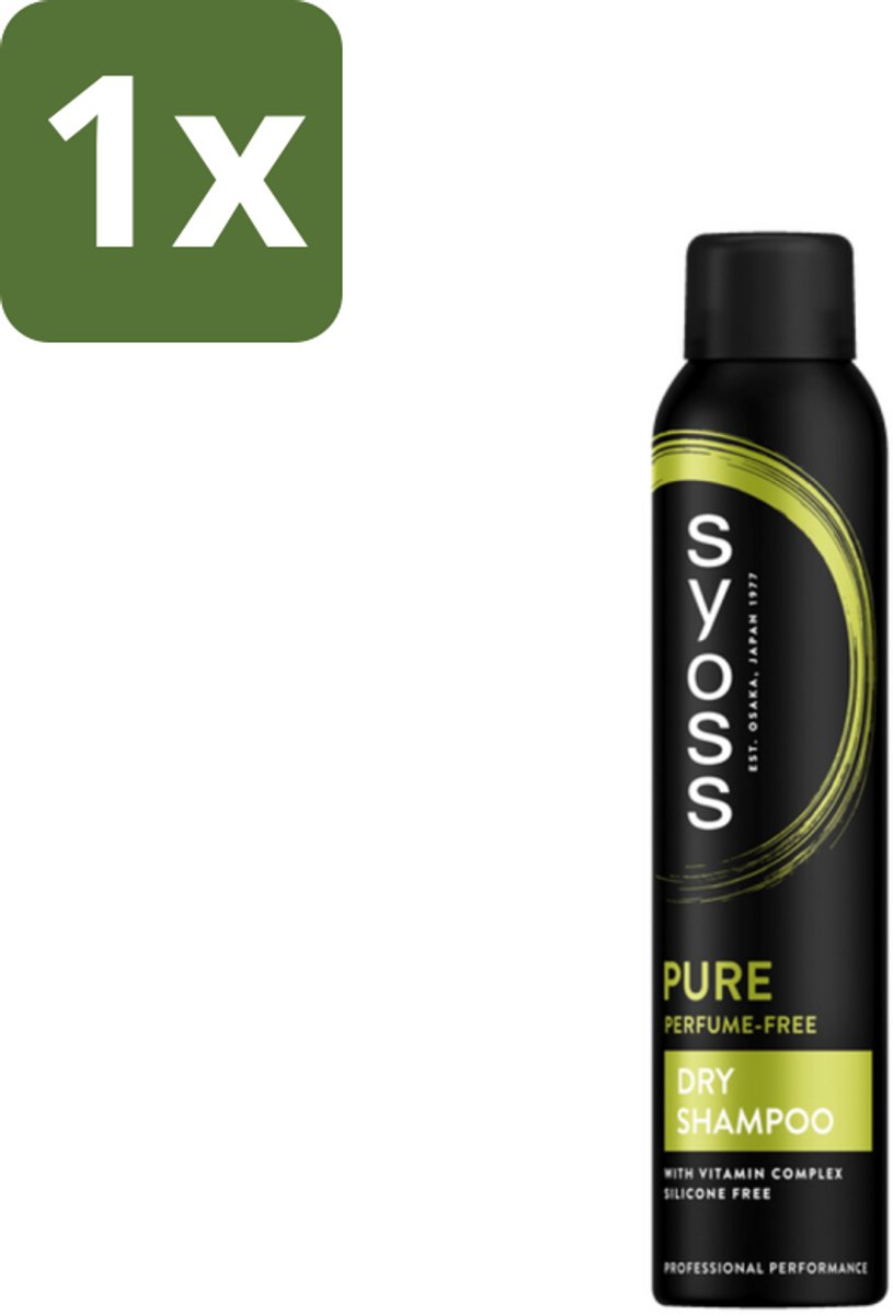 SYOSS - Pure Fresh Droogshampoo - Shampoo - Langdurige Styling - 200ml - 1 stuk