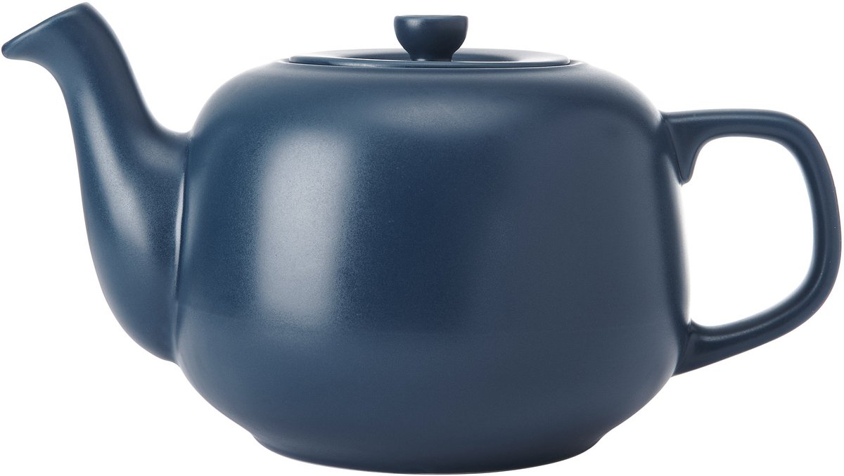La Cafetière - Theepot - Keramiek - Marineblauw - 4 Kops - 1.2L
