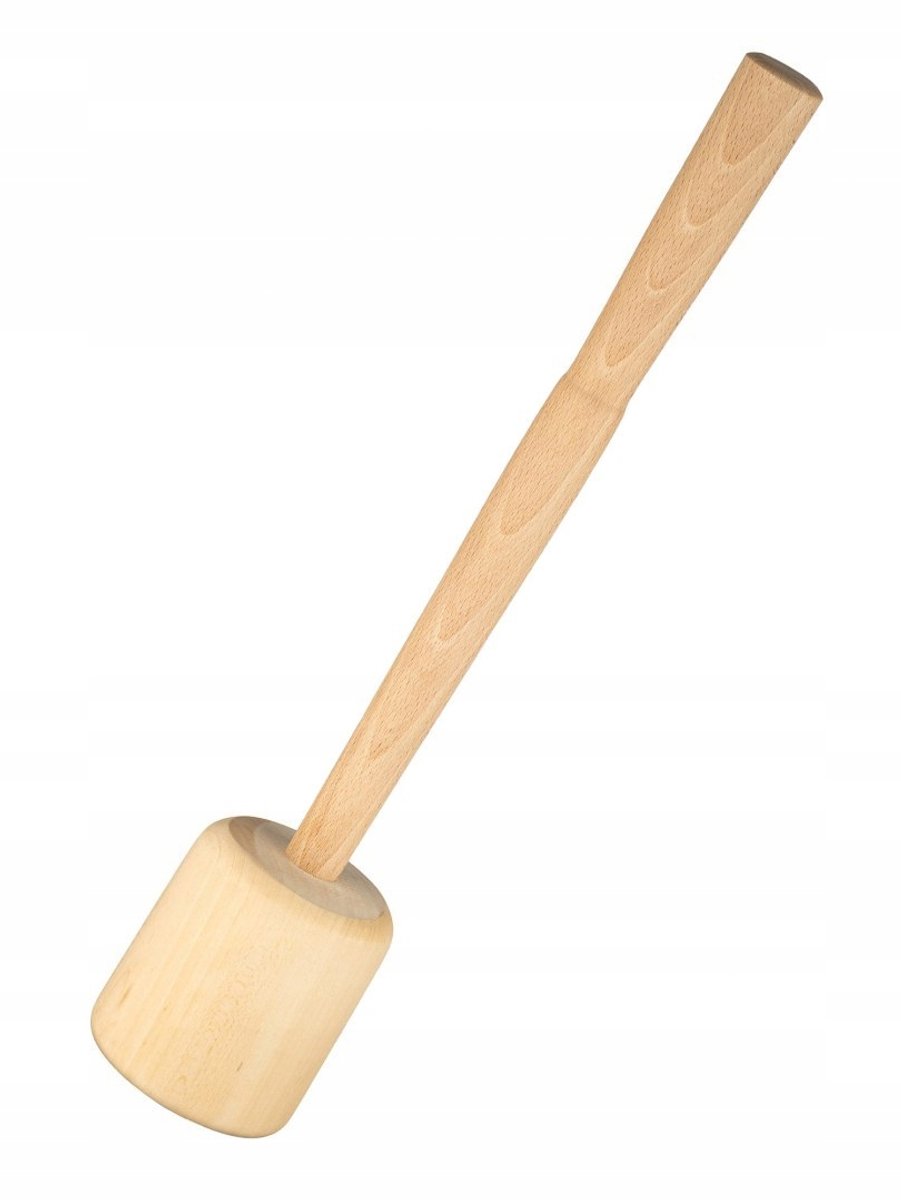 Houten koolstamper 32 cm - Essentieel kukengerei