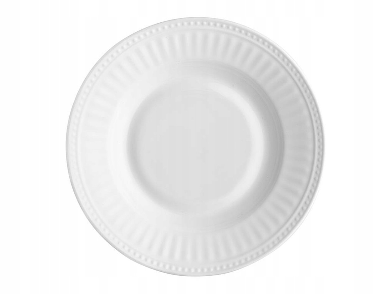 Florina Roma Diep Wit Dinerbord 20 cm - Elegant & Duurzaam