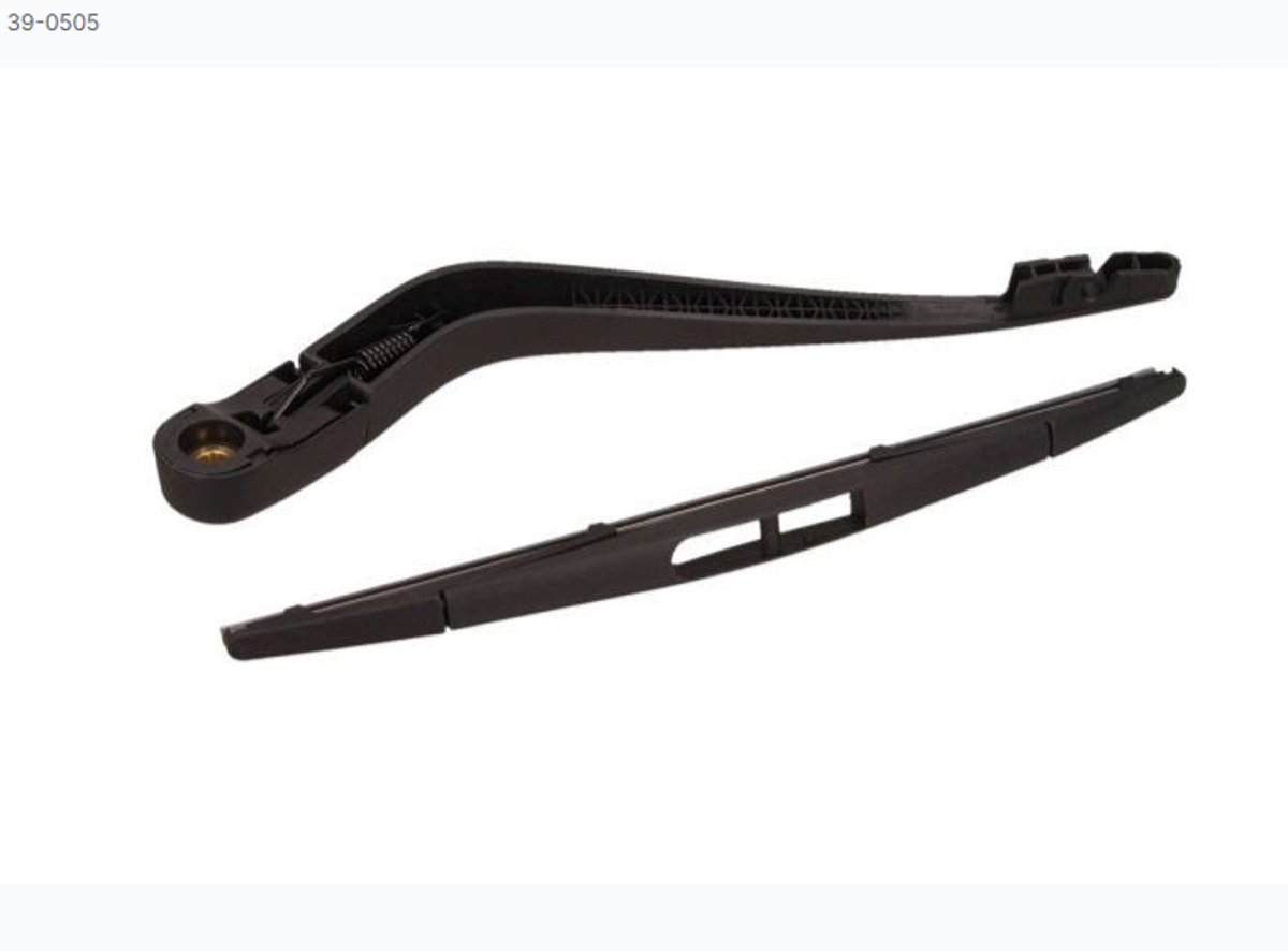 MAXGEAR Achterruitenwisserarm 39-0505 | OEM 28781-1U600 | 28781-9U000 | Geschikt voor Nissan Note E11 NE11 1.4 1.6 1.5 dCi 2006-2012 | Achter 300 mm | Met Wisserblad en Afdekkap