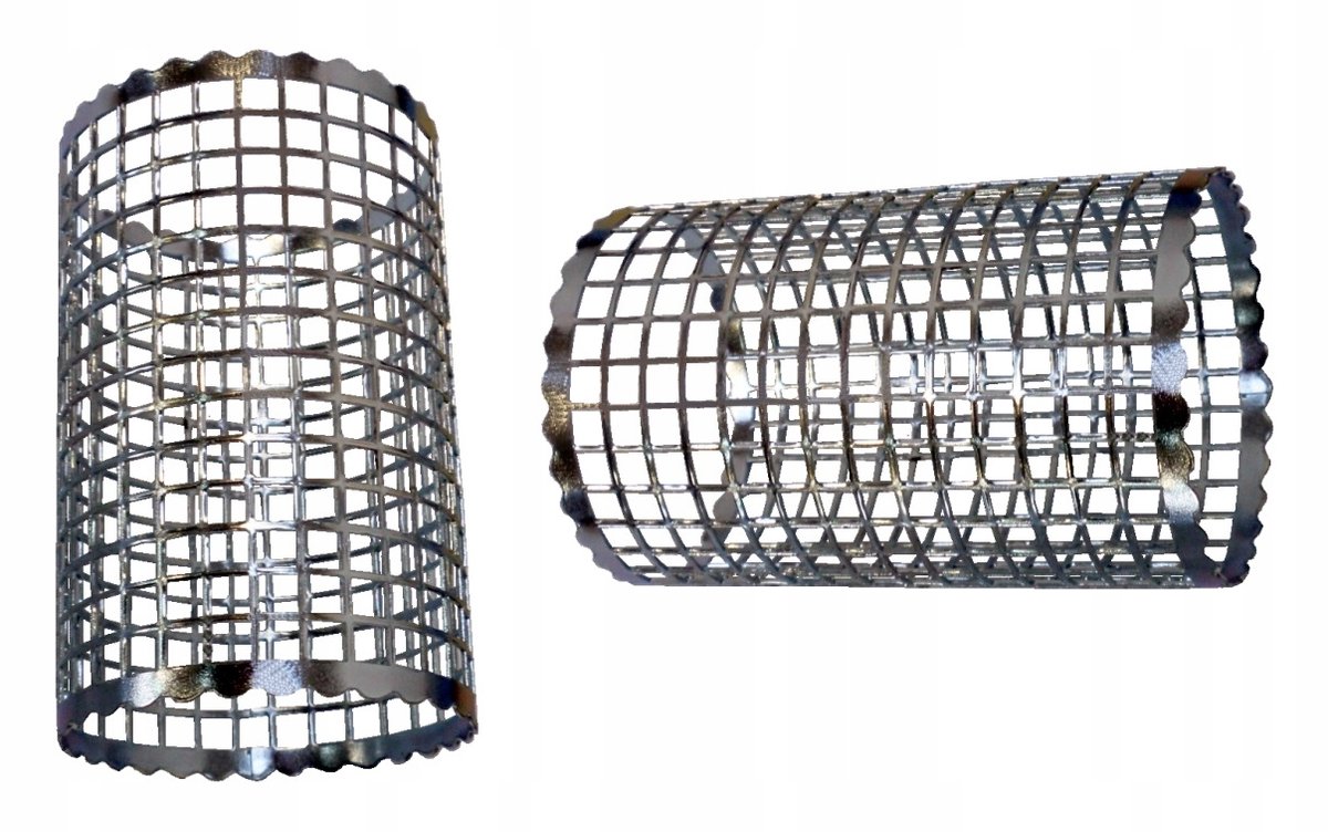 Gorgol Metalen Haarrollers Geperforeerd Verzinkt 40 mm - Set van 4
