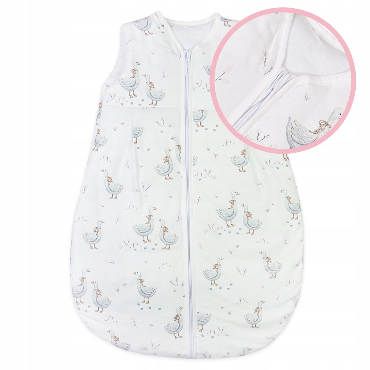 Babyslaapzak 68-74 cm - 100% Katoen, All-Season