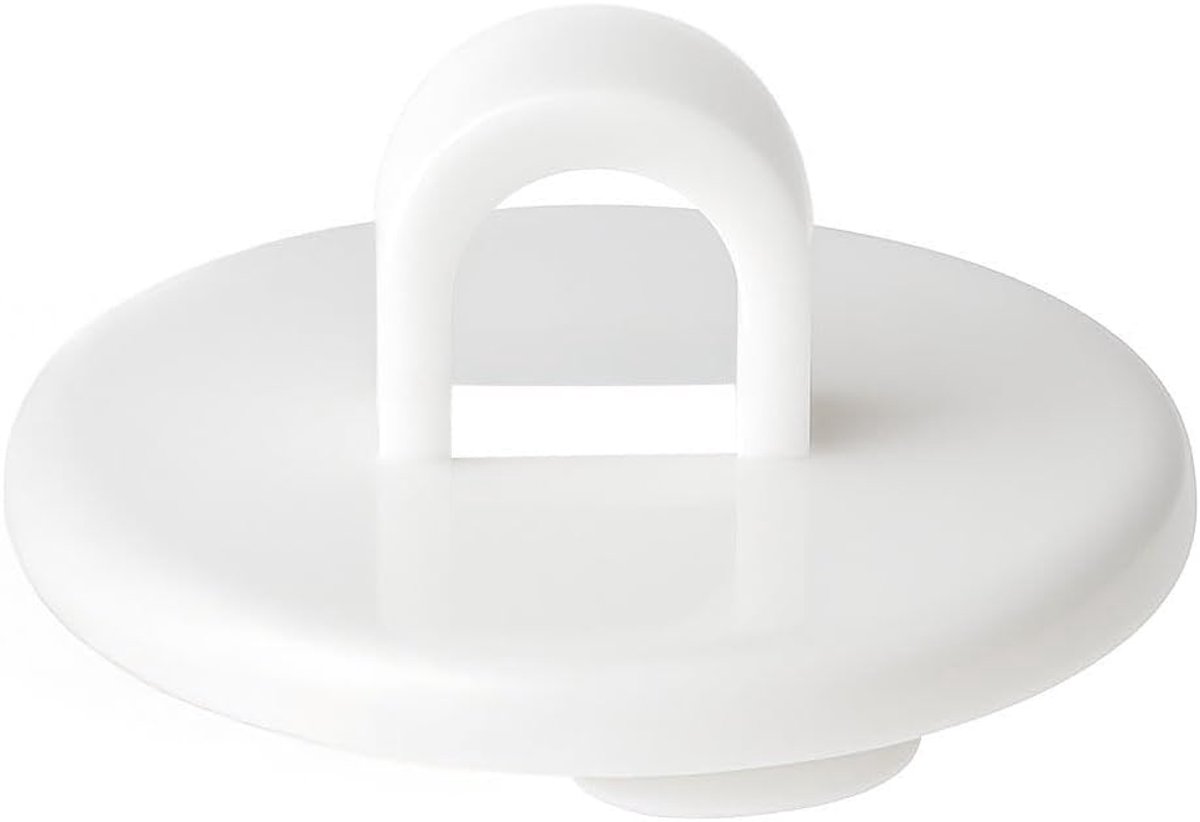 Ceiling Hooks 20 mm - Wit Plastic - Met Acrylaat Lijm - Ideaal voor Hangende Prijskaartjes - ShopVlot