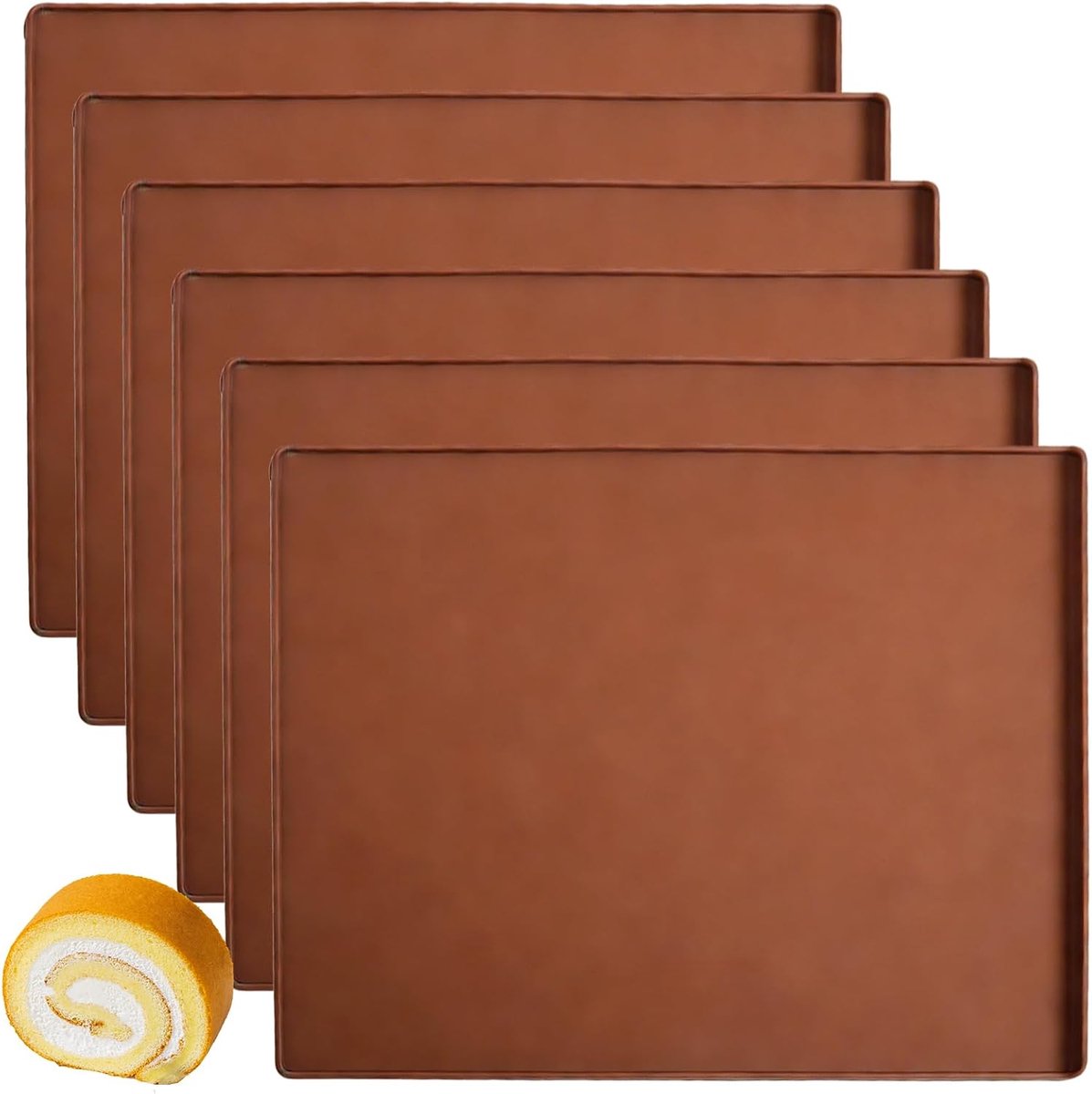 Silicone dehydrator bladen 31x26 cm - herbruikbare silicone bakmat - lekbescherming - ideaal voor droogapparaten - ShopVlot