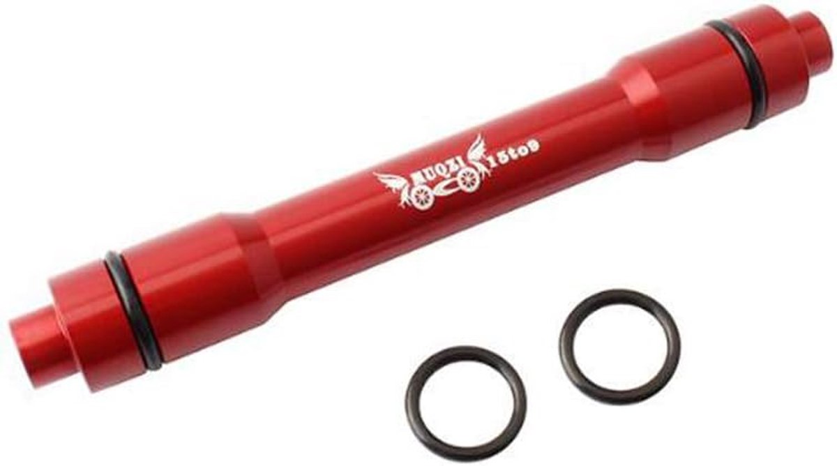 Fietsklauwen adapter 15mm voorvork - aluminium legering - anti-roest - vermindert schokken - ShopVlot