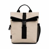 Fietstas voor aan het Stuur Off/White - koeltas - stuurtas - schoudertas - lunchtas