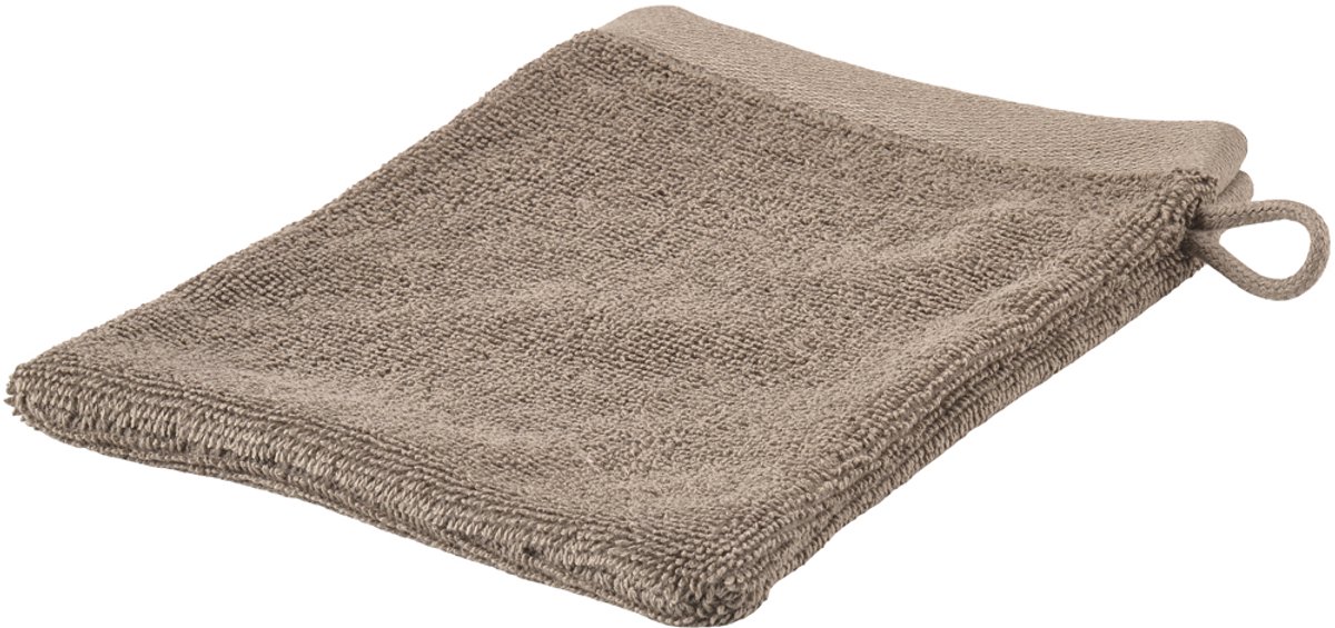 Zone Denmark Sauna Washandje 21 x 15,5 x 1 cm Taupe