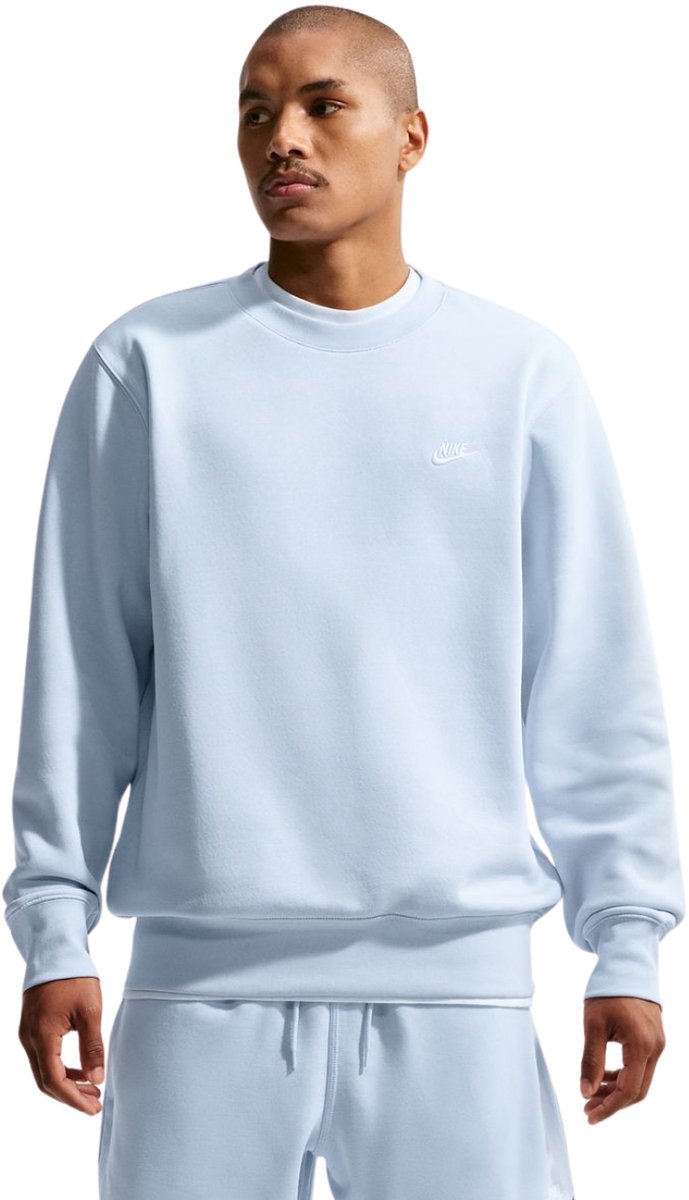 Nike Club BB Sweater Heren Blauw - Maat L