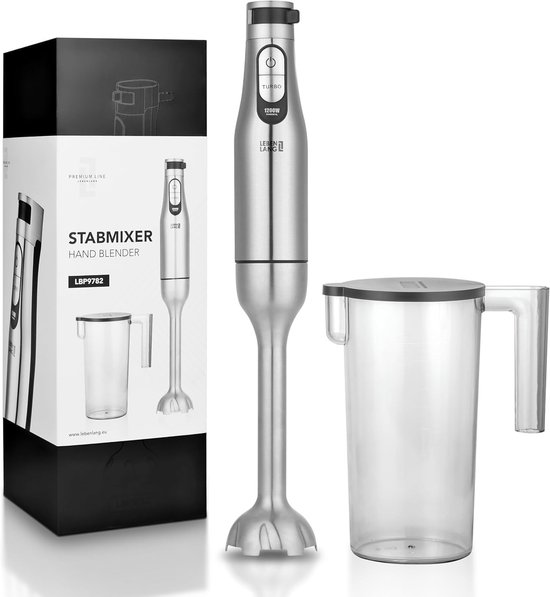 Staafmixer Set - RVS - SET 6-delig - 1200 W - Voor Keukengebruik — afbeelding 2