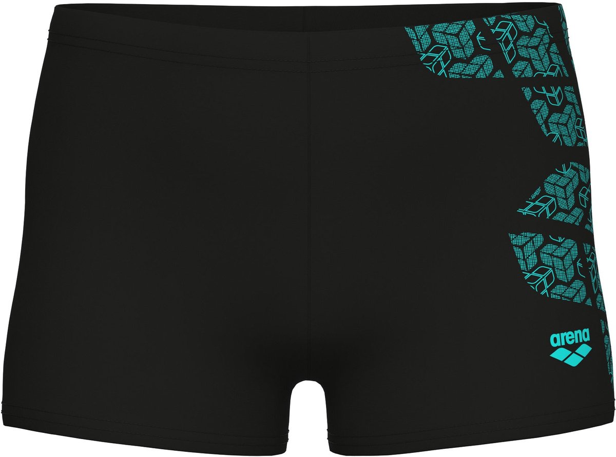 Arena Jongens Zwemshort Kikko Zwart Water