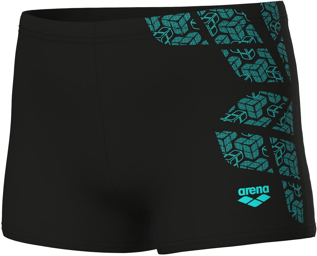 Arena Jongens Zwemshort Kikko Zwart Water