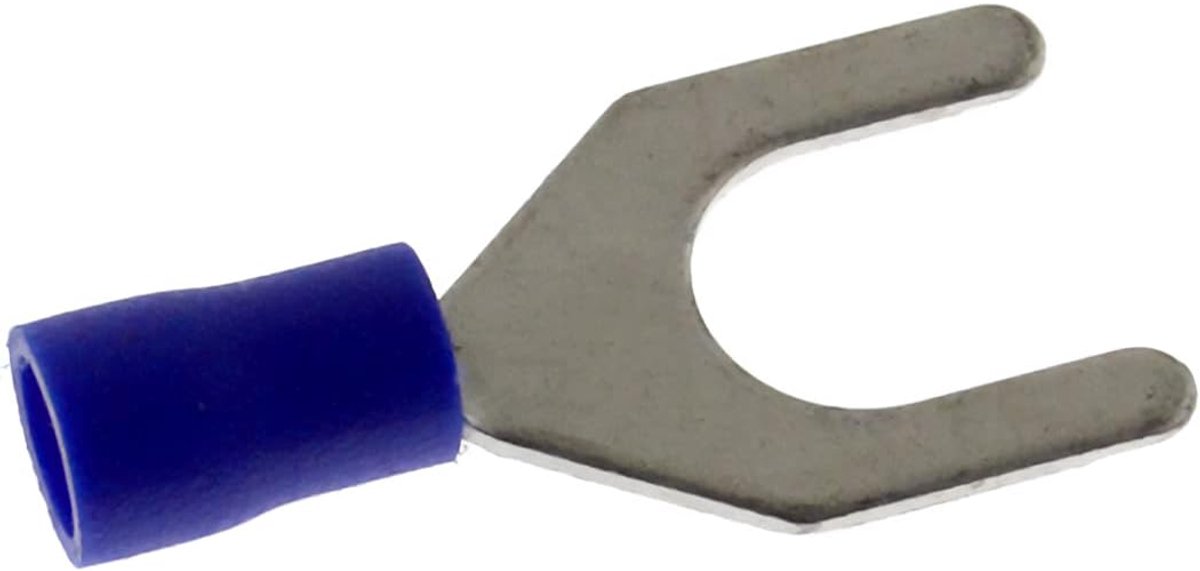 Fork kabelschoenen 1,5-2,5 mm² - geïsoleerd - M8 gat - stevige verbinding voor kabels - ShopVlot