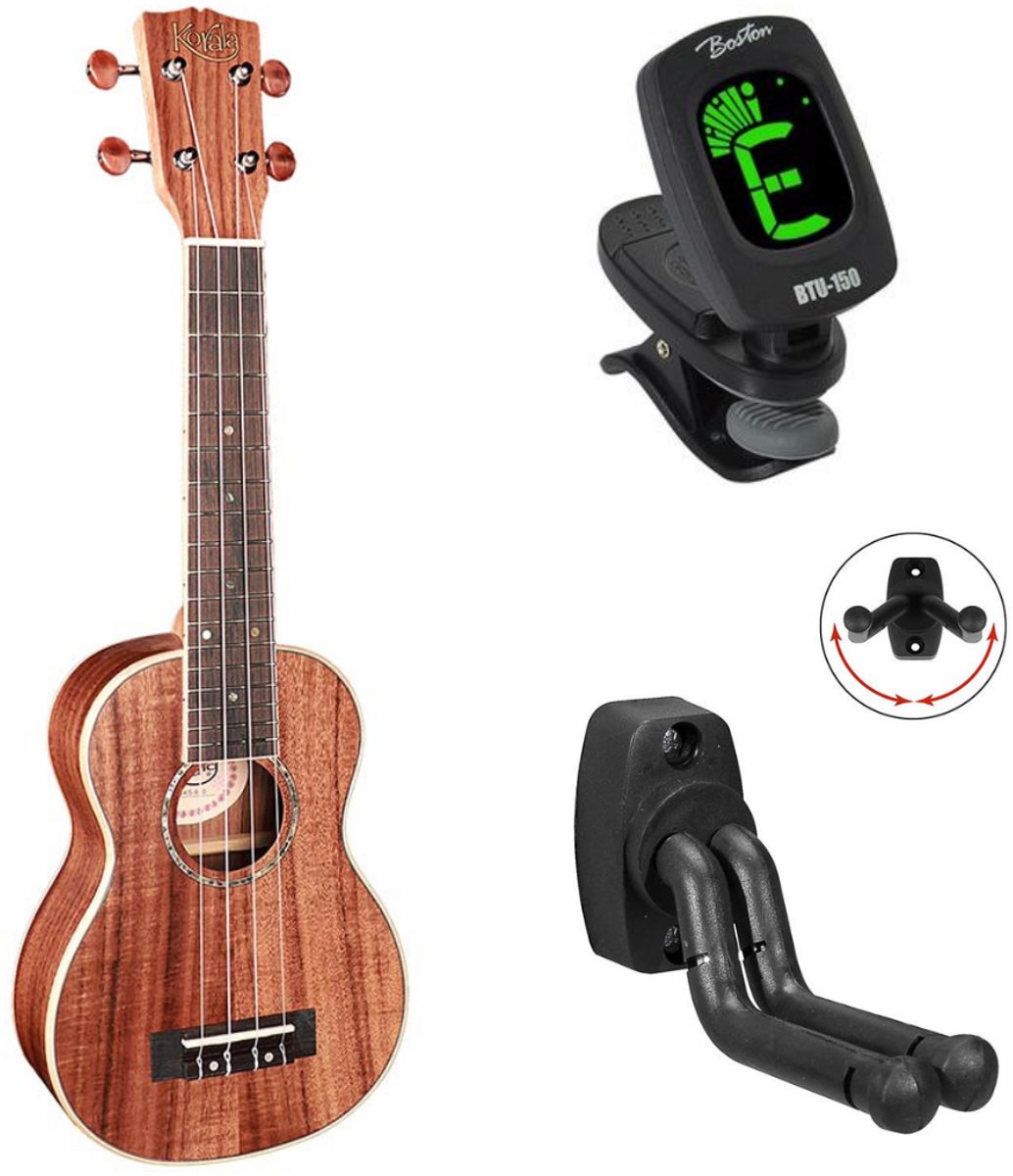 Korala UKS-610 bundel Performer Series sopraan ukulele