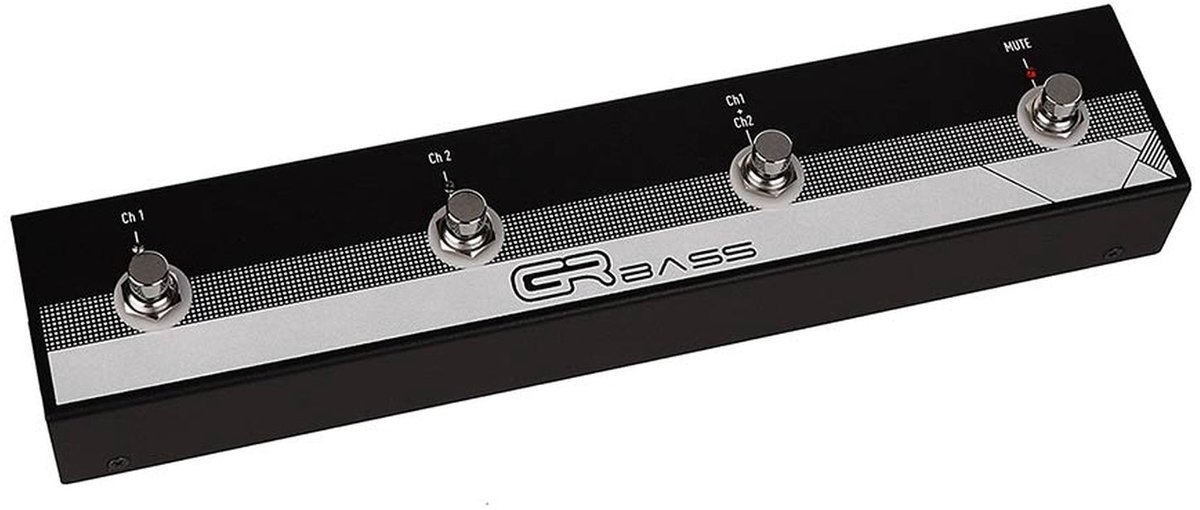 GRBass DUALBOARD voetschakelaar voor DUAL basversterkers