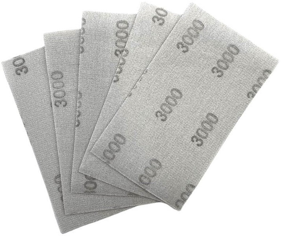 NitorLACK Flex Latex Schuurvellen 130 x 75 mm – Set van 5 stuks K3000