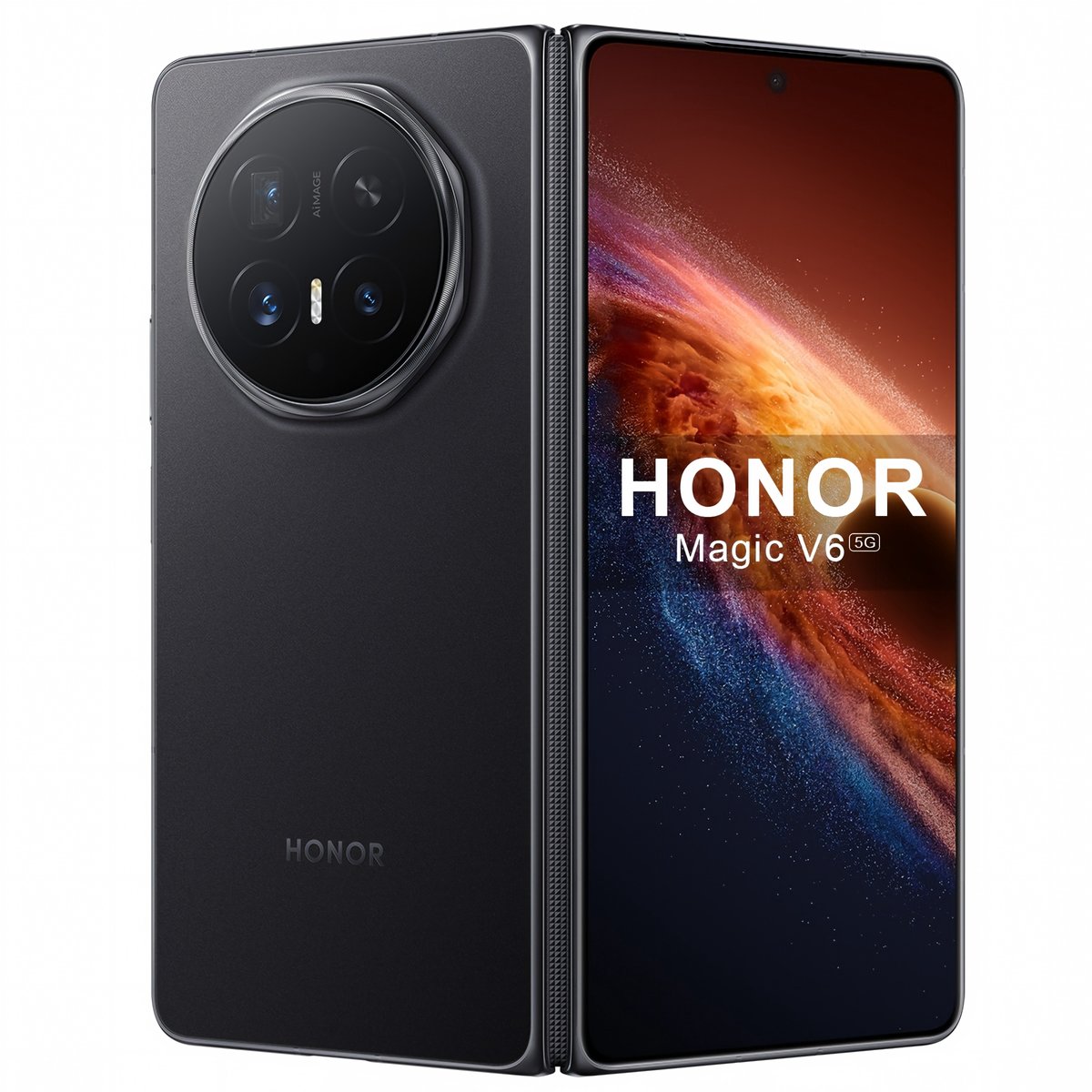 HONOR Magic V6 5G Smartphone – 16GB+512GB – Vouwbaar scherm – 7.95" - Zwart