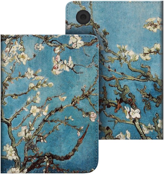Hoesje voor Kobo Clara BW - E-reader Hoes met Sleepcover en Standfunctie - Beschermhoes met Magnetische Sluiting en Handriem — afbeelding 4