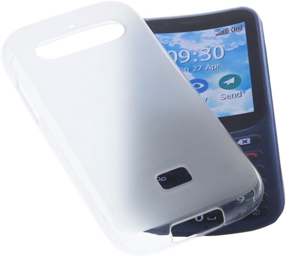 Case Compatible with Doro 730X Rubber TPU Protection Mobile Phone Case Transparent - ShopVlot