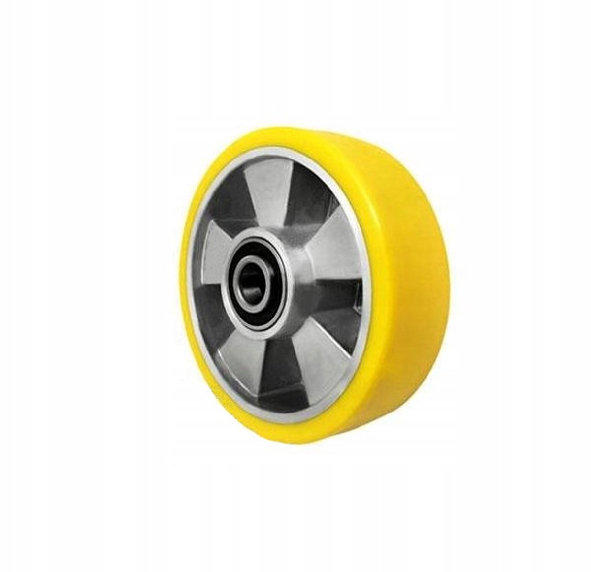 Aluminium-Polyurethaan Wiel A40P/25 - 160mm, 400kg Belasting
