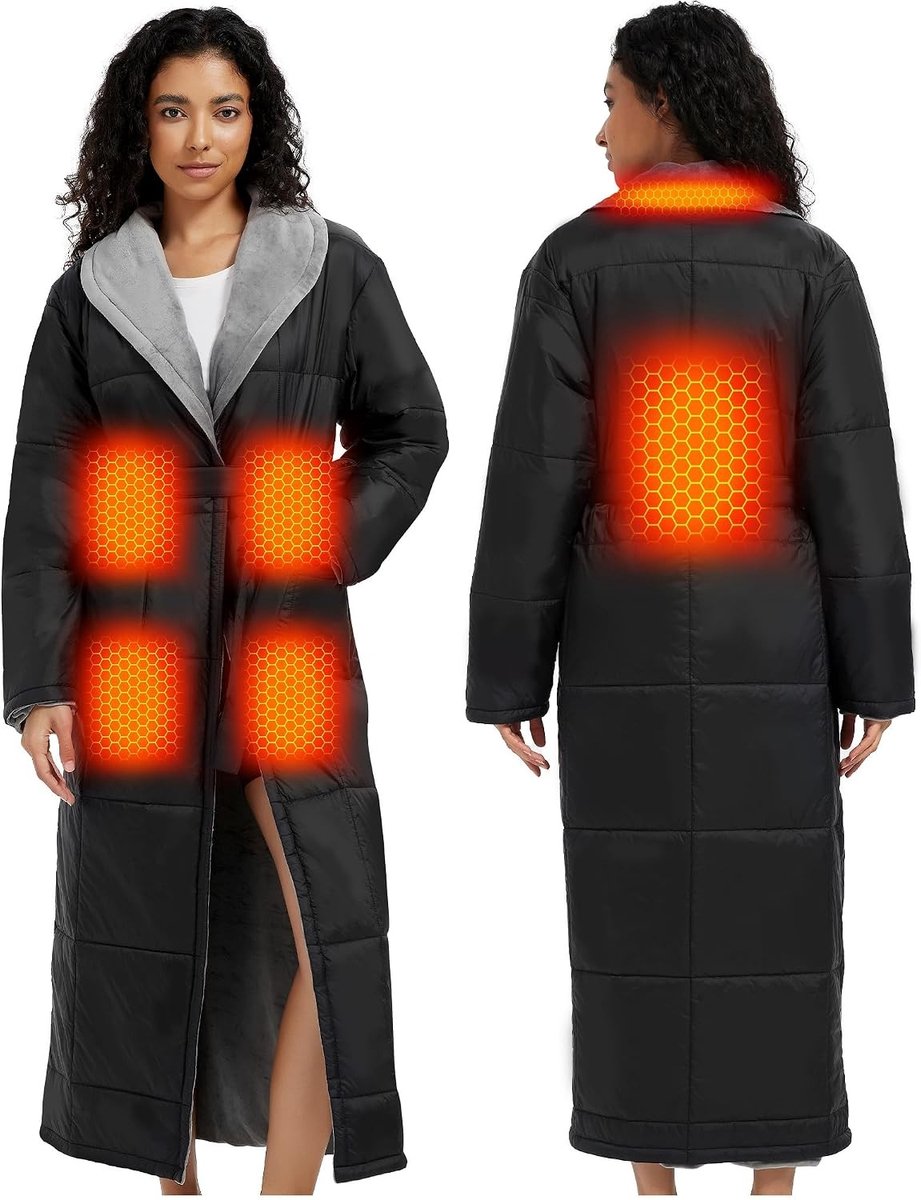 Warmtedeken met Mouwen - Klein - Opwarmend Dekentje voor Extra Comfort