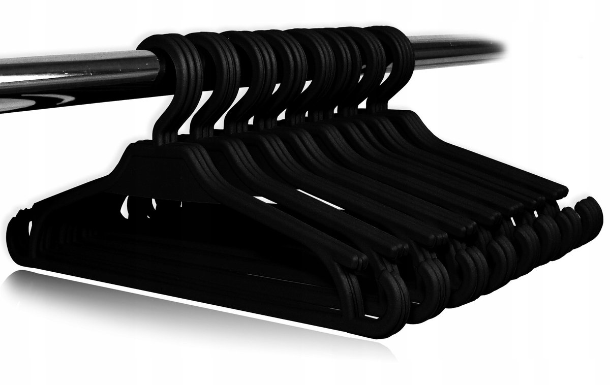 25x Kinderkledinghangers Groen - Stevig Plastic, 32cm