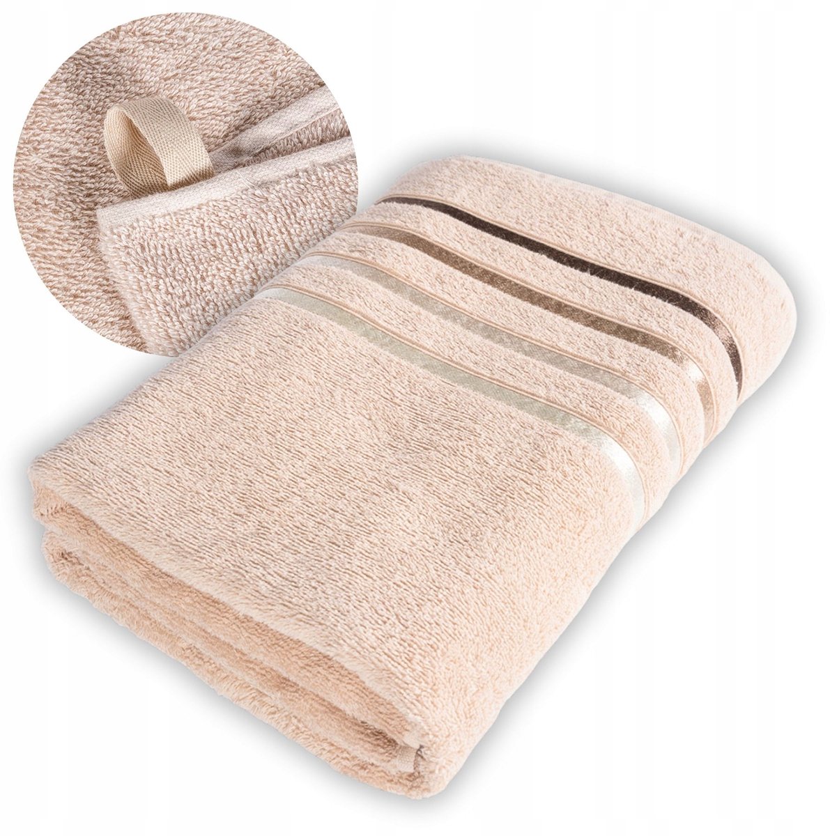 Luxe Katoenen Badhanddoek BALE 100x150 cm - Zacht & Absorberend