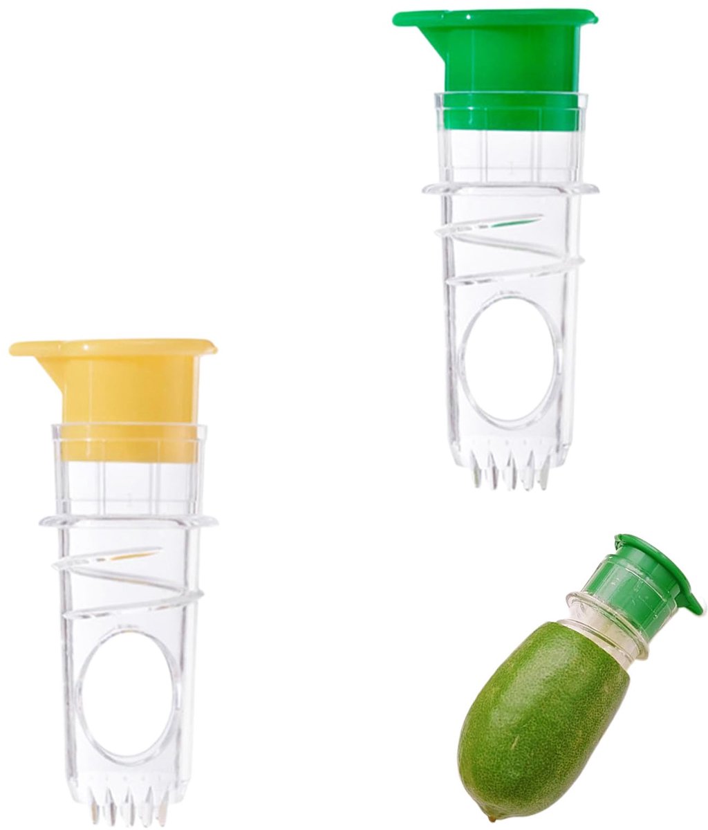 Set van 2 handmatige citruspersen voor citroenen en limetten
