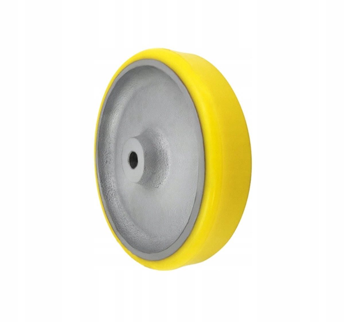 Zwaar belastbaar gietijzer-polyurethaan wiel, Ø250mm, 1000kg