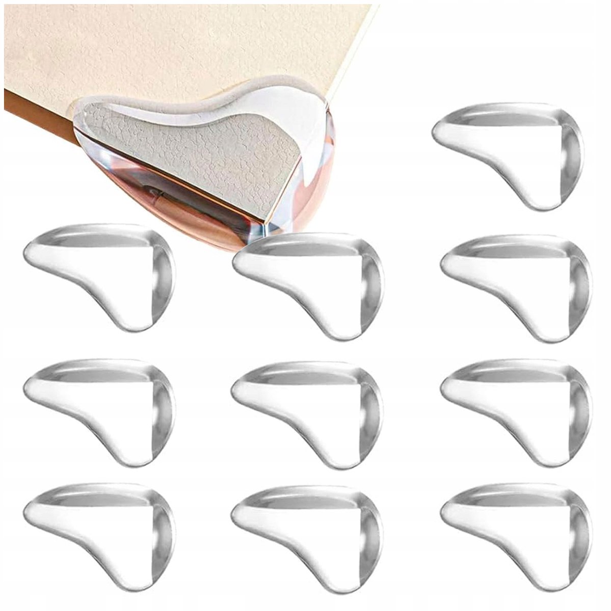 10x transparante siliconen accessoires voor meubels