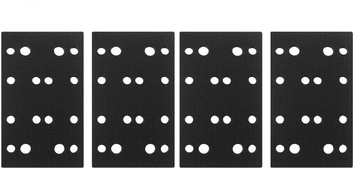 80 x 133mm Foam Sanding Pads, 4 Pcs Soft Sponge Cushion Interface Buffer Pad, Sander Pad Pad for Festool RTS 400, RS - ShopVlot