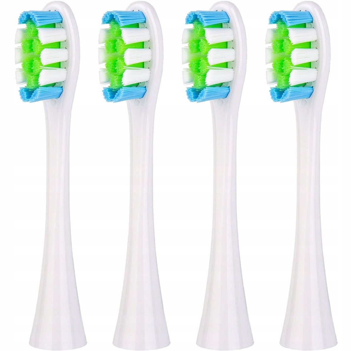 4x Merkloze Sonic Tandenborstel Opzetborstels Wit - Oclean Compatibel