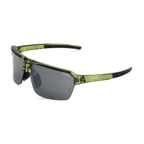SINNER Bolt - Sportbril/ Zonnebril - Groen - Groene lens - Unisex - One size - BIO based frame van Merkloos — afbeelding 2