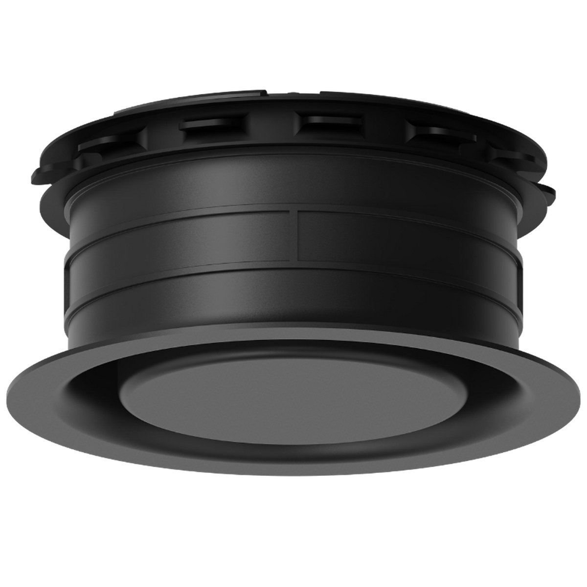 Prado Pradovent Trim - Ventilatieventiel - Ø 125 mm - Zwart RAL9005 - SKU 8001-1011