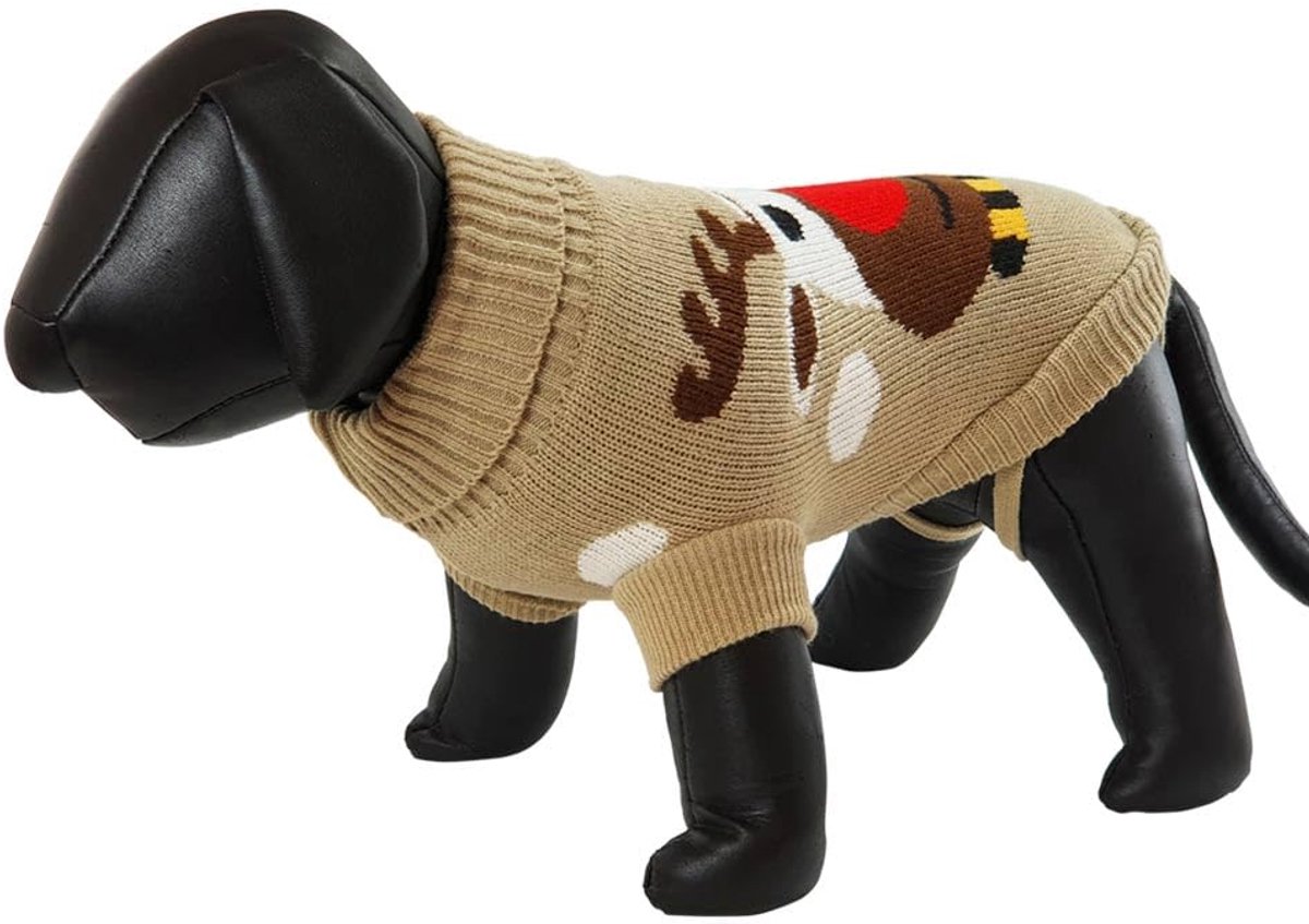 Hondenpullover 'Comet', beige, 20 cm
