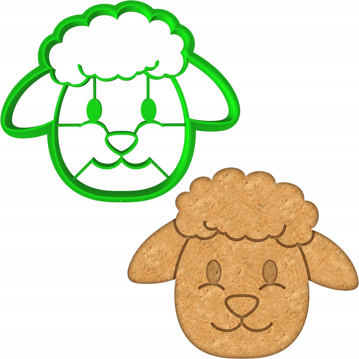 Paas Koekjesvorm Schaap - 8cm
